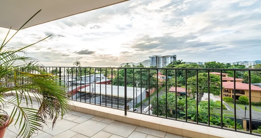Living area of Vista Mar Condo 4D in Jaco